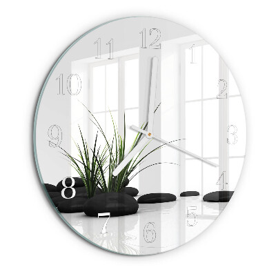 Round wall clock Stones