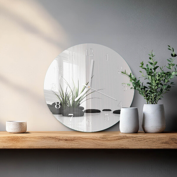 Round wall clock Stones