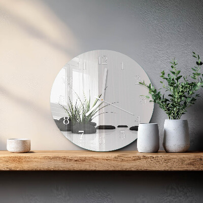 Round wall clock Stones