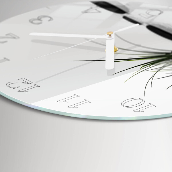 Round wall clock Stones
