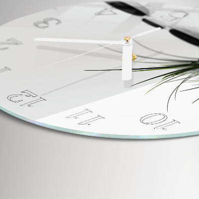 Round wall clock Stones