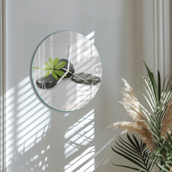 Round wall clock Stones