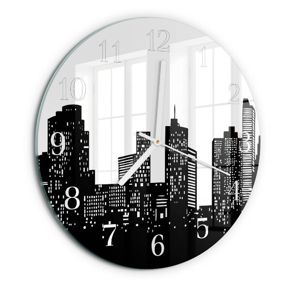 Round wall clock Buildings