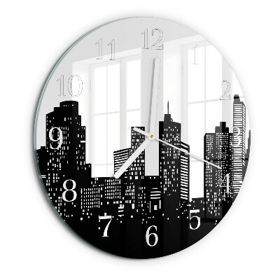Round wall clock Buildings