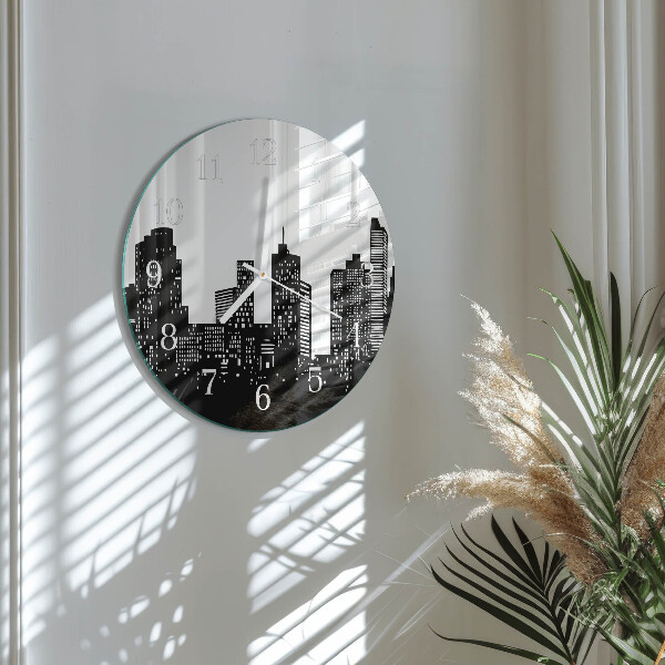 Round wall clock Buildings