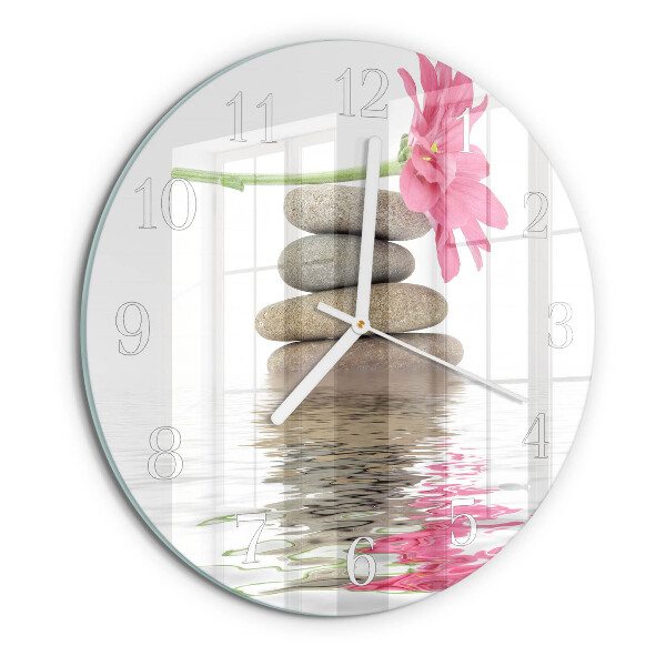 Round wall clock Stones