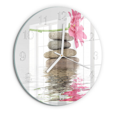 Round wall clock Stones