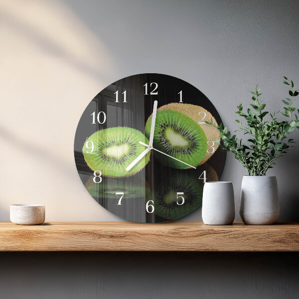 Round wall clock Kiwi