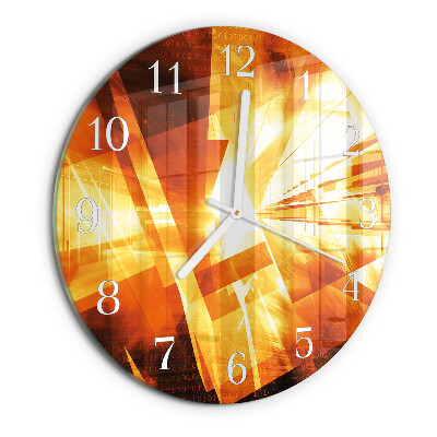 Round wall clock Abstraction