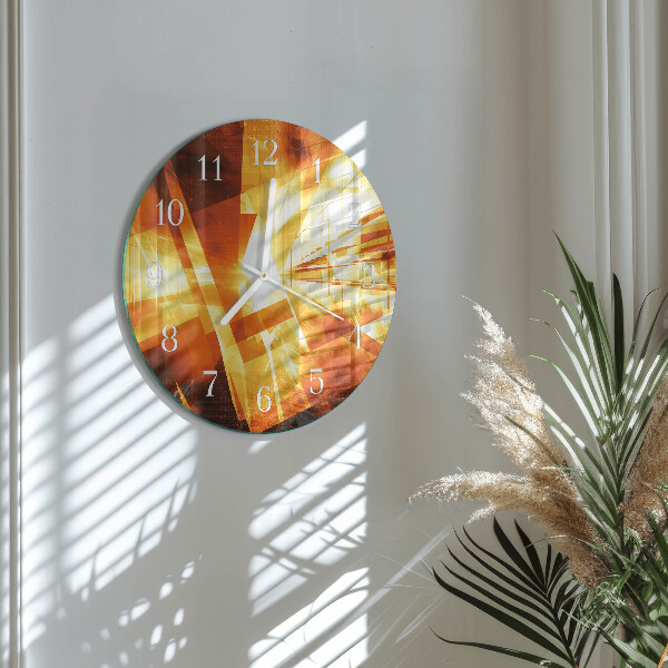 Round wall clock Abstraction