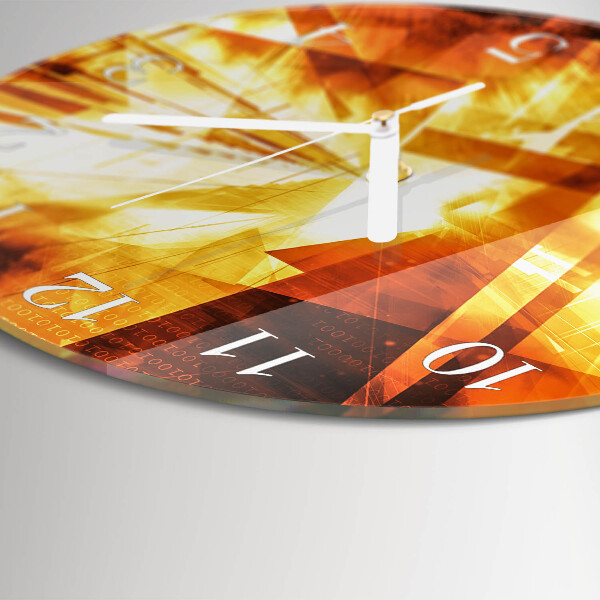 Round wall clock Abstraction
