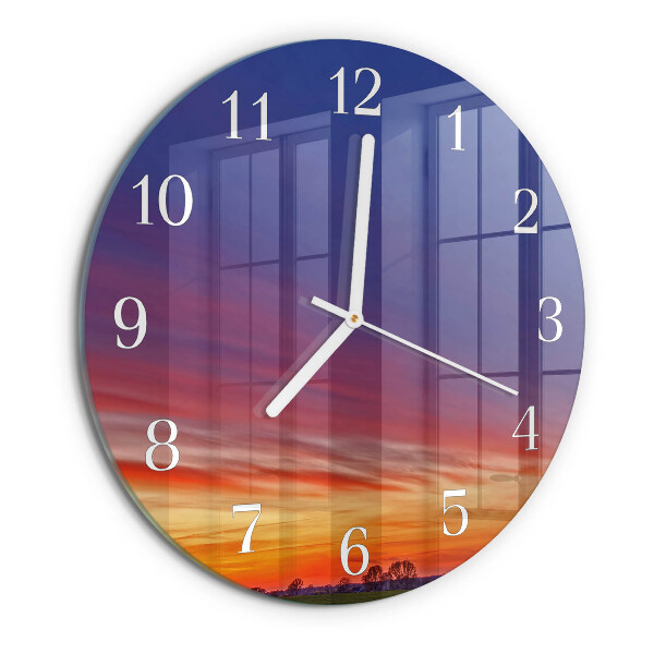 Round wall clock Field