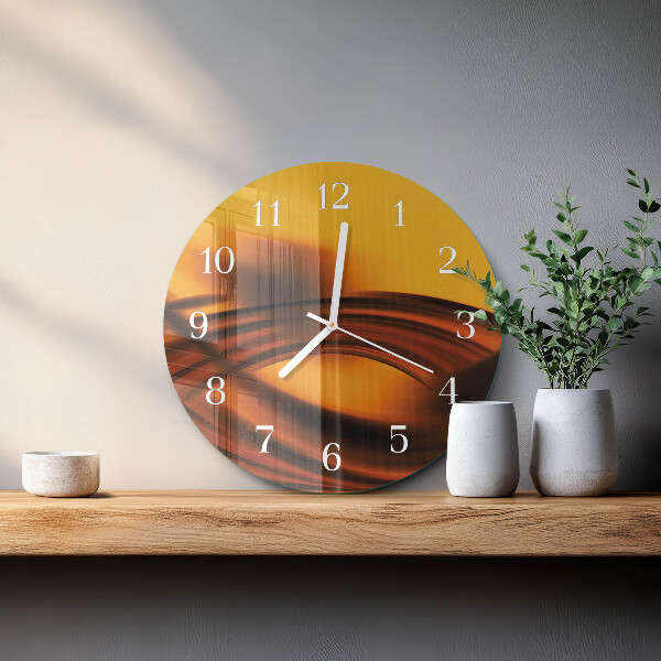 Round wall clock Abstraction