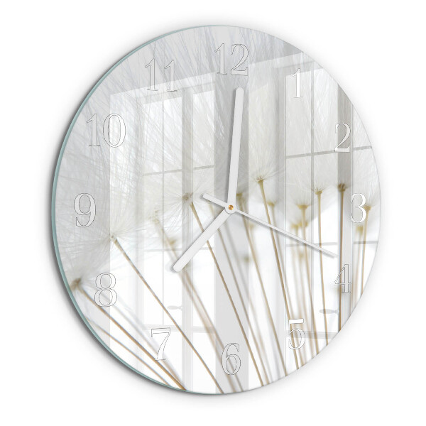 Round wall clock Dandelion