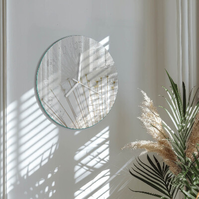 Round wall clock Dandelion