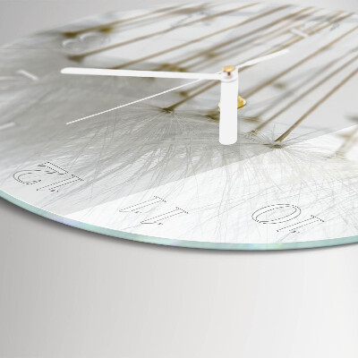 Round wall clock Dandelion