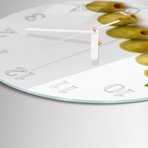 Round wall clock Olives