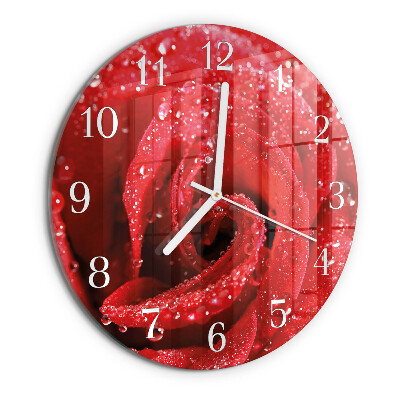 Round wall clock Rose