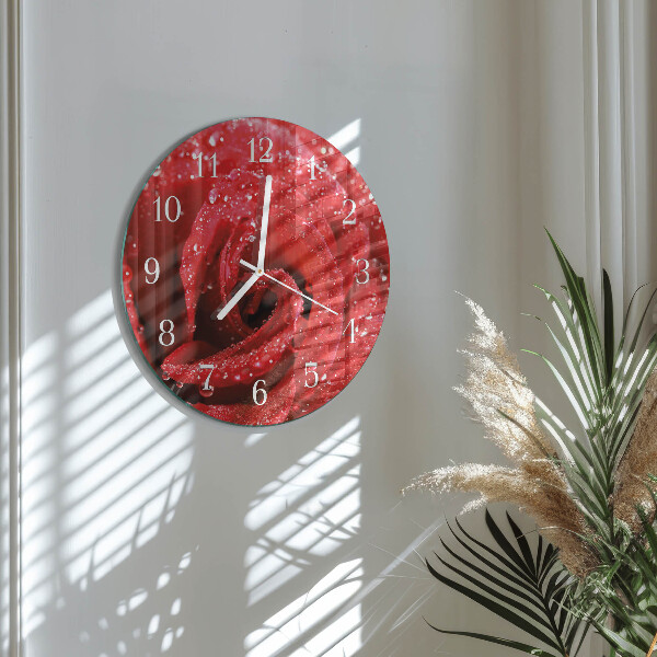 Round wall clock Rose