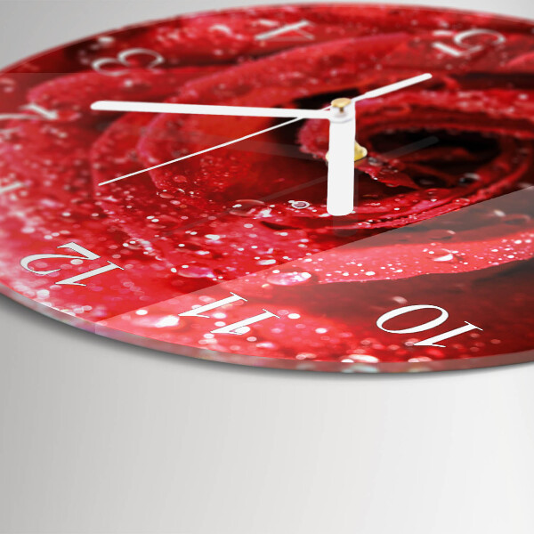 Round wall clock Rose