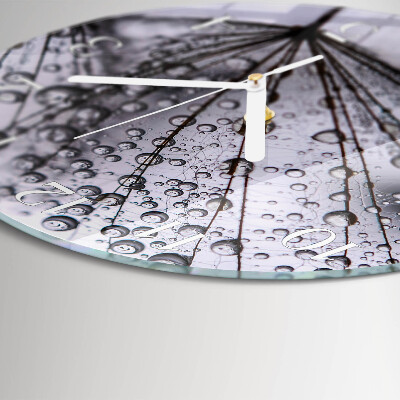 Round wall clock Dandelion