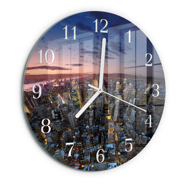 Round wall clock Horizon