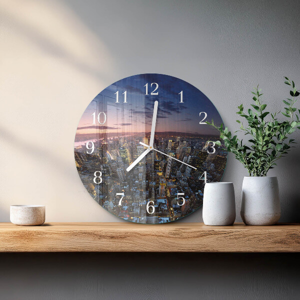 Round wall clock Horizon