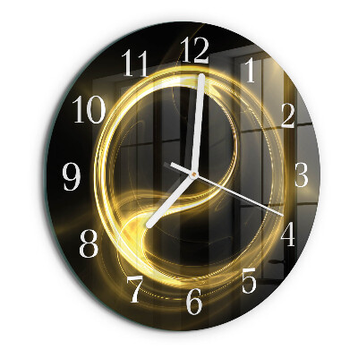 Round wall clock Abstraction Circle