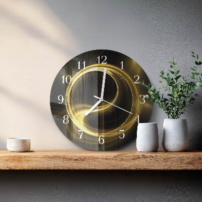 Round wall clock Abstraction Circle