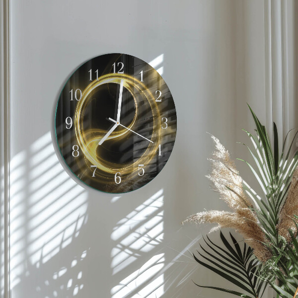 Round wall clock Abstraction Circle