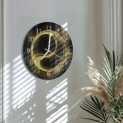 Round wall clock Abstraction Circle