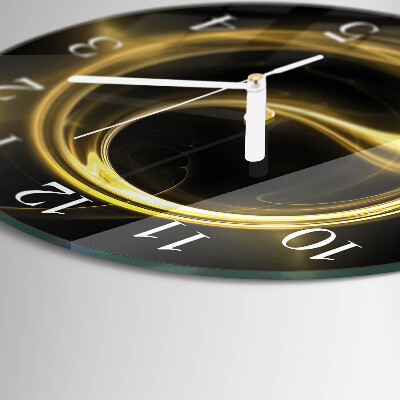 Round wall clock Abstraction Circle