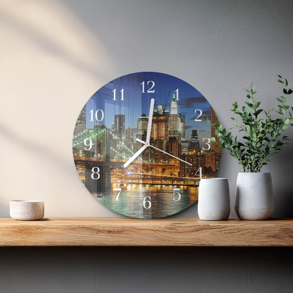 Round wall clock Horizon