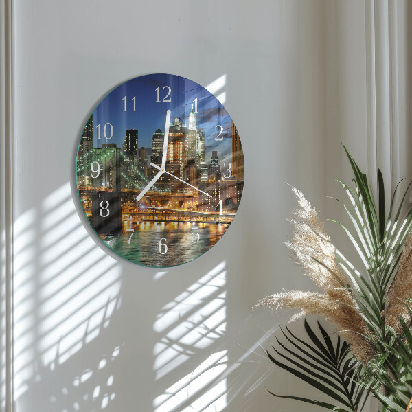 Round wall clock Horizon