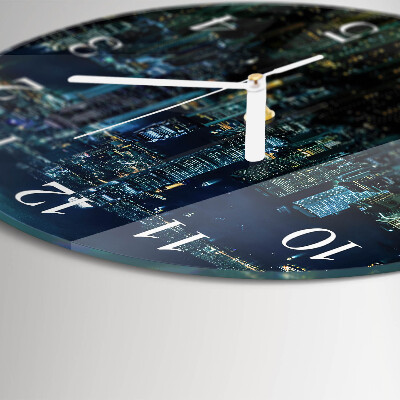 Round wall clock Horizon