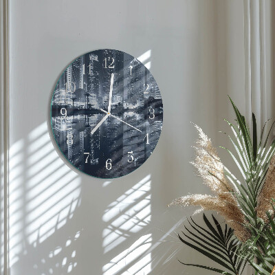 Round wall clock Horizon