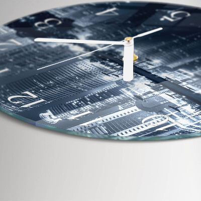 Round wall clock Horizon