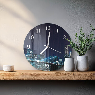Round wall clock Horizon