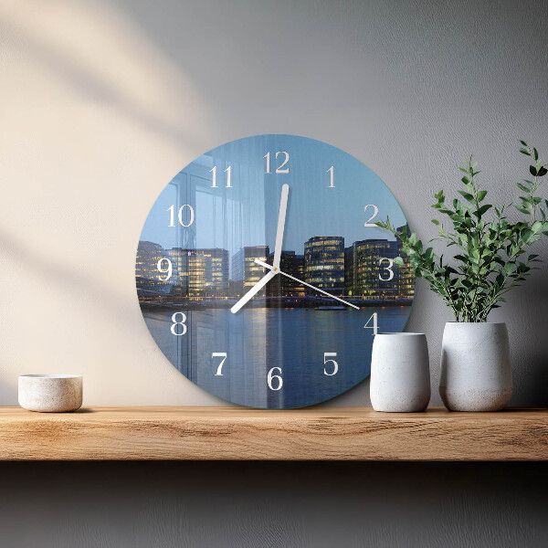 Round wall clock Horizon