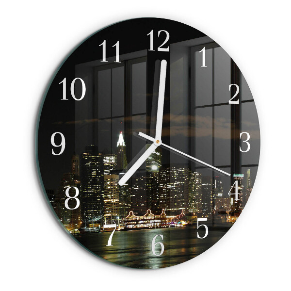 Round wall clock Horizon