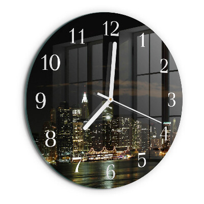 Round wall clock Horizon