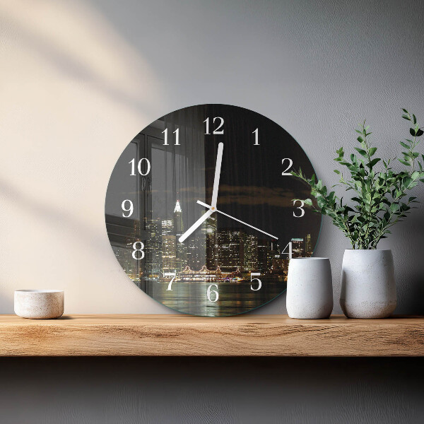 Round wall clock Horizon