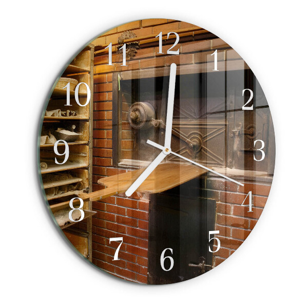 Round wall clock Bread Oven