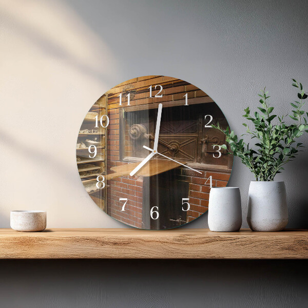 Round wall clock Bread Oven