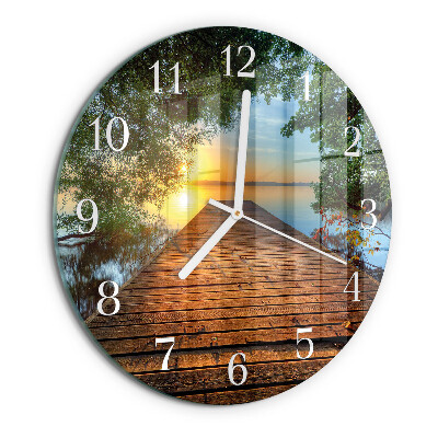 Round wall clock Network