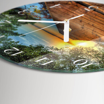 Round wall clock Network
