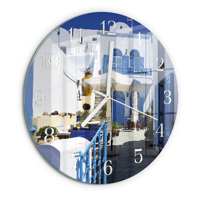 Round wall clock Greece