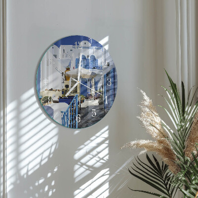 Round wall clock Greece
