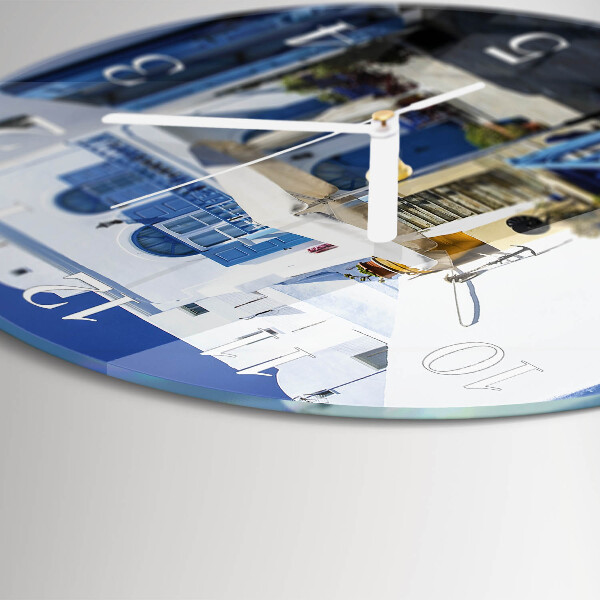 Round wall clock Greece