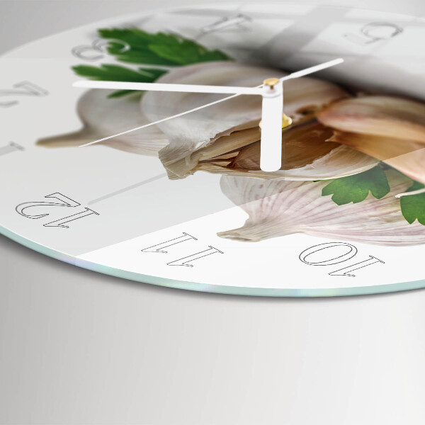 Round wall clock Garlic